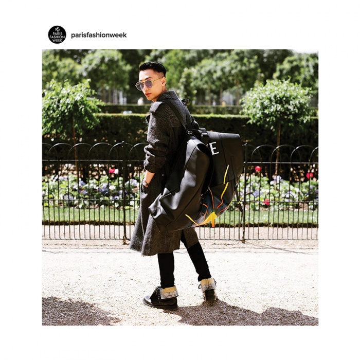 Charles Lam at Paris Fashion Week